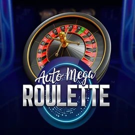 Official Live Casino logo: Auto Mega Roulette by Pragmatic Play at Rizz Casino