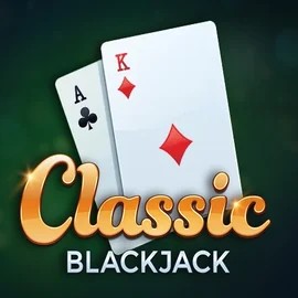 Classic Blackjack logo – Table Games by Red Tiger Gaming at Rizz Casino