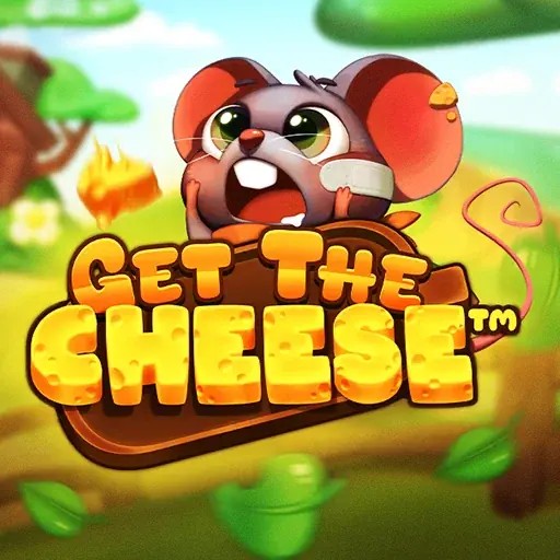 Get The Cheese online game logo by Hacksaw Gaming on rizzscasino.nl