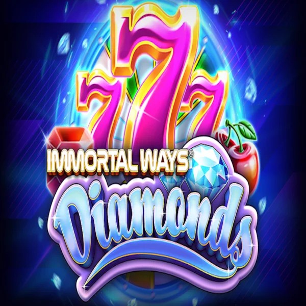 Immortal Ways Diamonds online game logo by RubyPlay on rizzscasino.nl