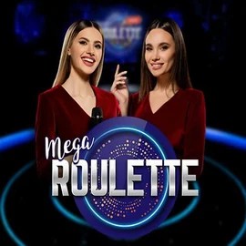 Mega Roulette game by Pragmatic Play – logo hosted on Rizz Casino