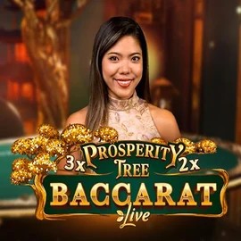 Try Prosperity Tree Baccarat slot by Evolution on rizzscasino.nl – logo image