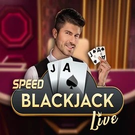 Speed Blackjack logo by Pragmatic Play at Rizz Casino