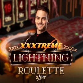 XXXtreme Lightning Roulette slot visual from Evolution available on rizzscasino.nl